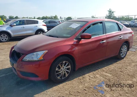 2015 Nissan Sentra Sv из США, поврежденный, VIN 3N1AB7AP7FY275840